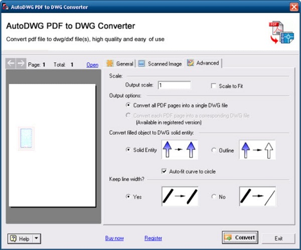 pdf to dwg converter官方版v3.0