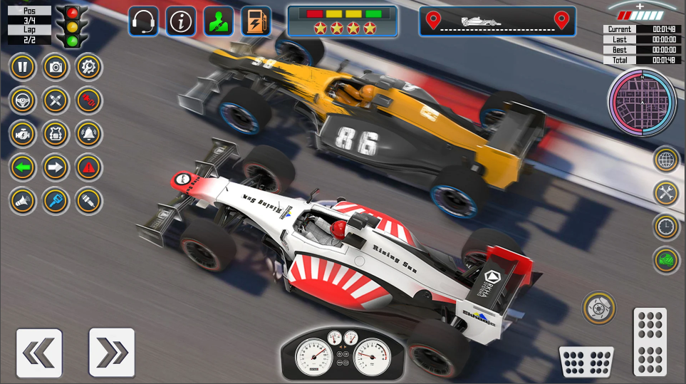 真正的方程式赛车(real formula car racing games)