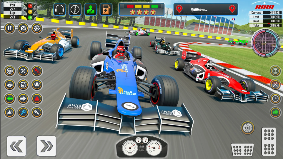 真正的方程式赛车(real formula car racing games)