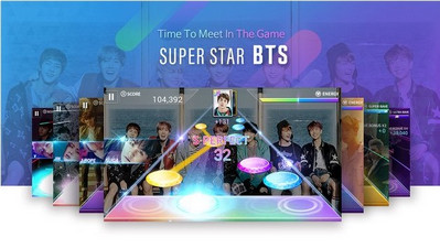 superstar bts游戏