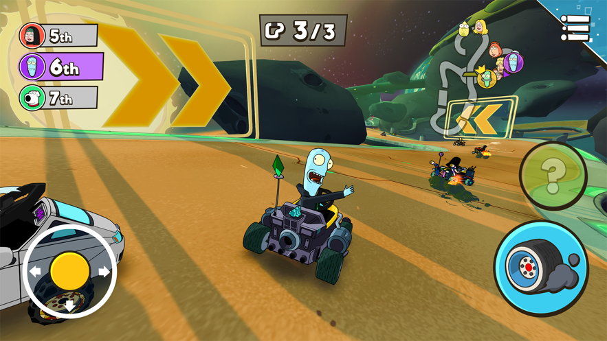 warped kart racers